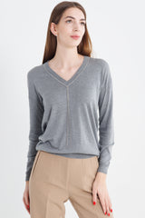 Heather Chain Sweater