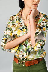 Double Collar Cuff - Natural Brush | Women's Blouse