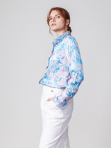 Attitude - Soft Touch Blue | Women's Blouse