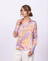Attitude - Satin Powdery Pastel Geometric
