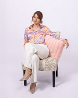 Attitude - Satin Powdery Pastel Geometric