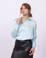 Classic Pure Silk Sky Blue