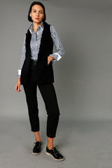 Classic Vest Jacket - Black