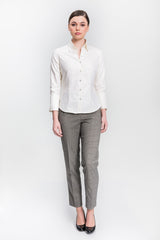 Slim Pant - Plaid - Farinaz Taghavi