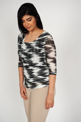 Fab Black and White Wave - Farinaz Taghavi