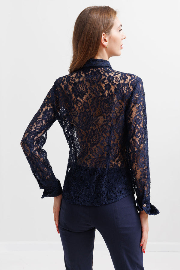 Attitude- French Lace Navy