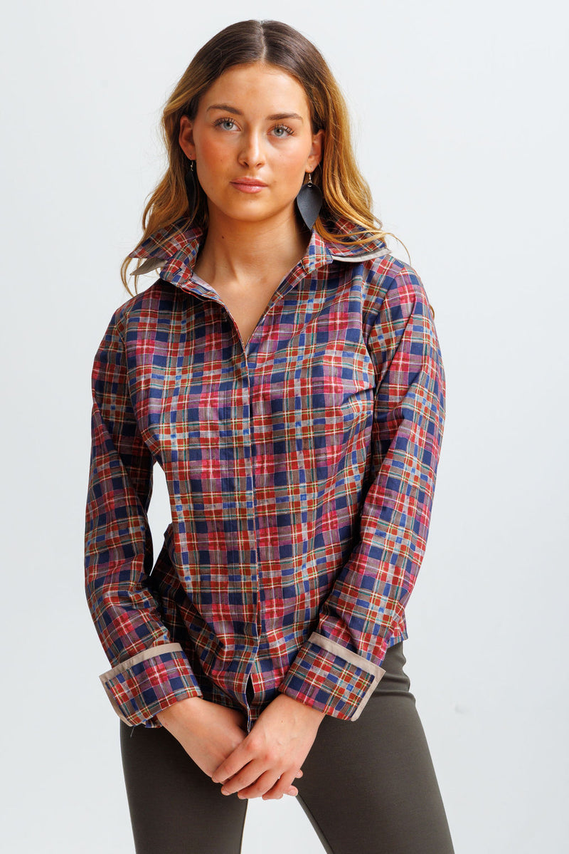 Double Collar - Plaid