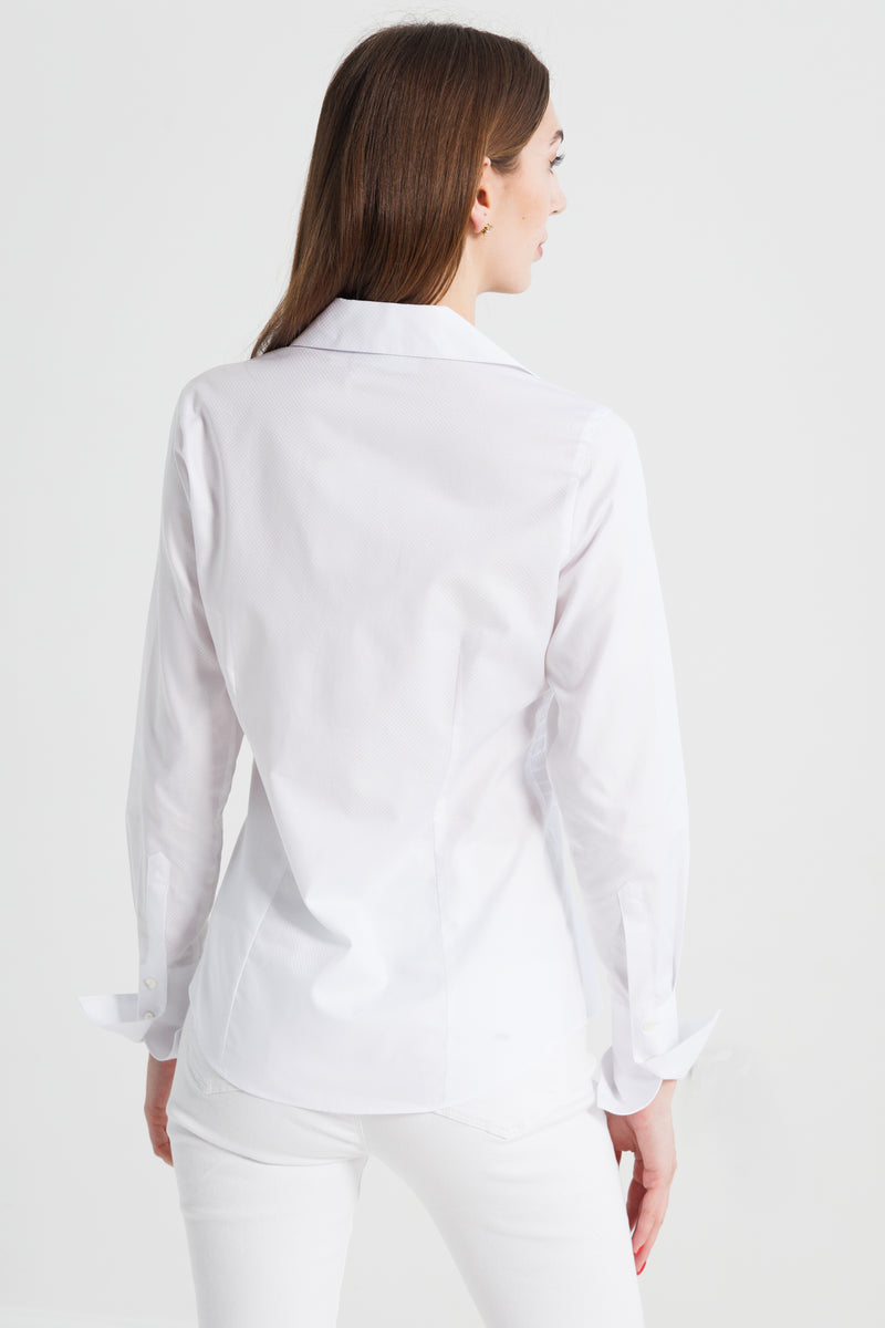 Joy Shirt - White Check