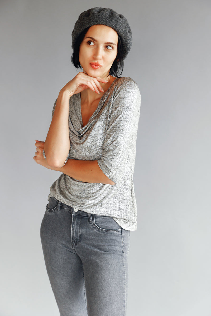 Fab Metallic Knit
