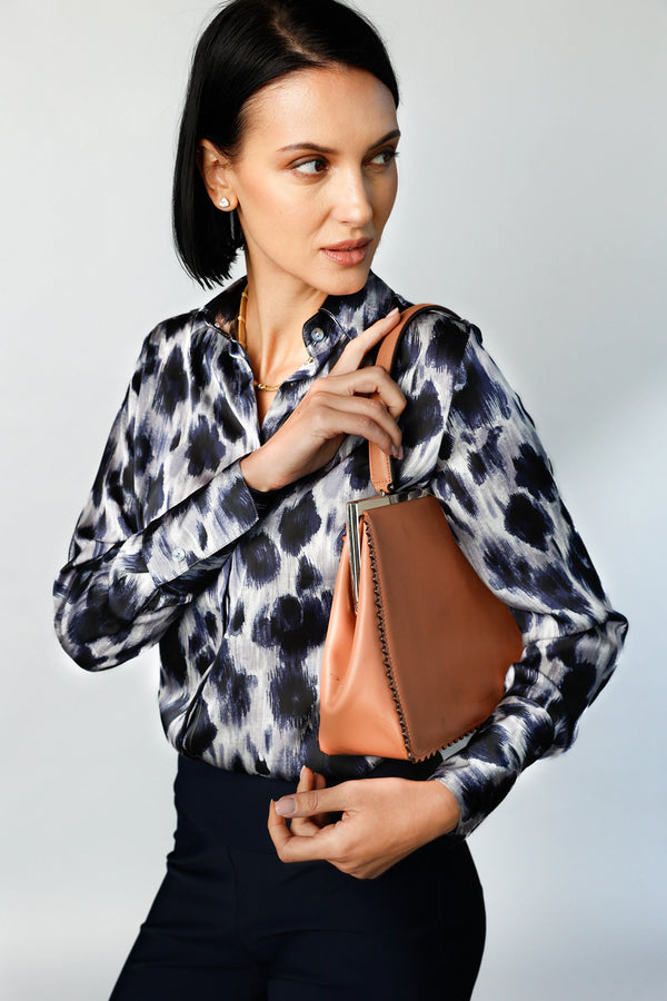 Attitude - Black Leopard | Women's Blouse