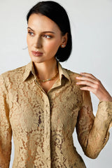 Attitude – Nude Lace | Women’s Blouse