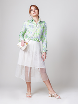Attitude - Soft Touch Green | Women's Blouse