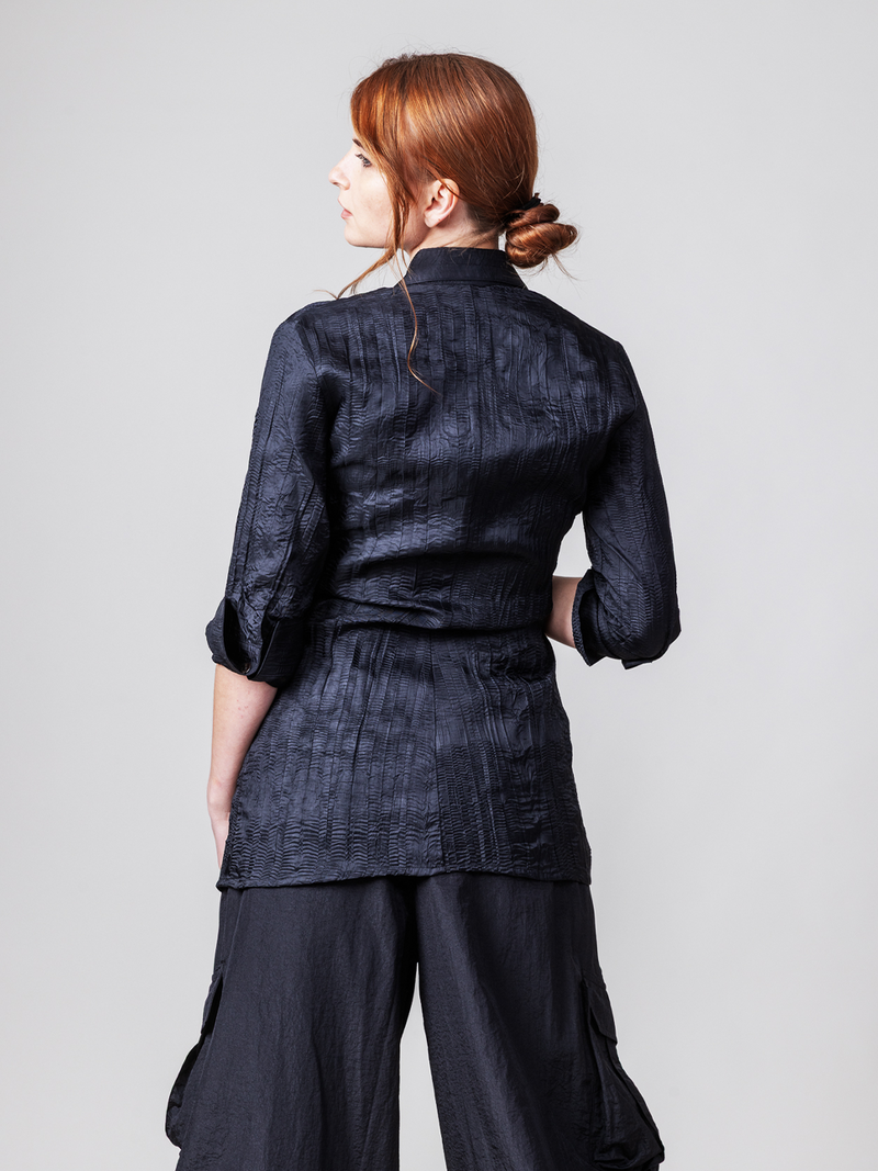 Rapture - Black | Women's Blouse - Farinaz Taghavi