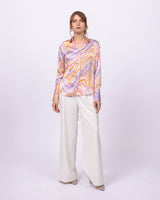 Attitude - Satin Powdery Pastel Geometric