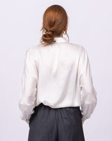 Classic Pure Silk Off White- New Seamless Sleeve!