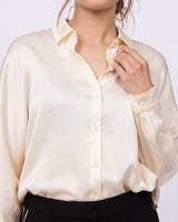 Classic Pure Silk Off White- New Seamless Sleeve!