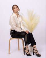 Classic Pure Silk Off White- New Seamless Sleeve!