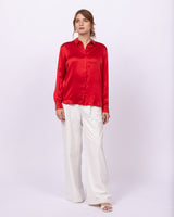Classic Pure Silk Red- New Seamless Sleeve!
