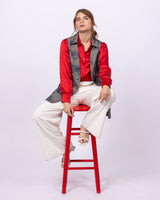 Classic Pure Silk Red- New Seamless Sleeve!