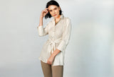 Rapture Tunic - Natural Off White | Women's Blouse