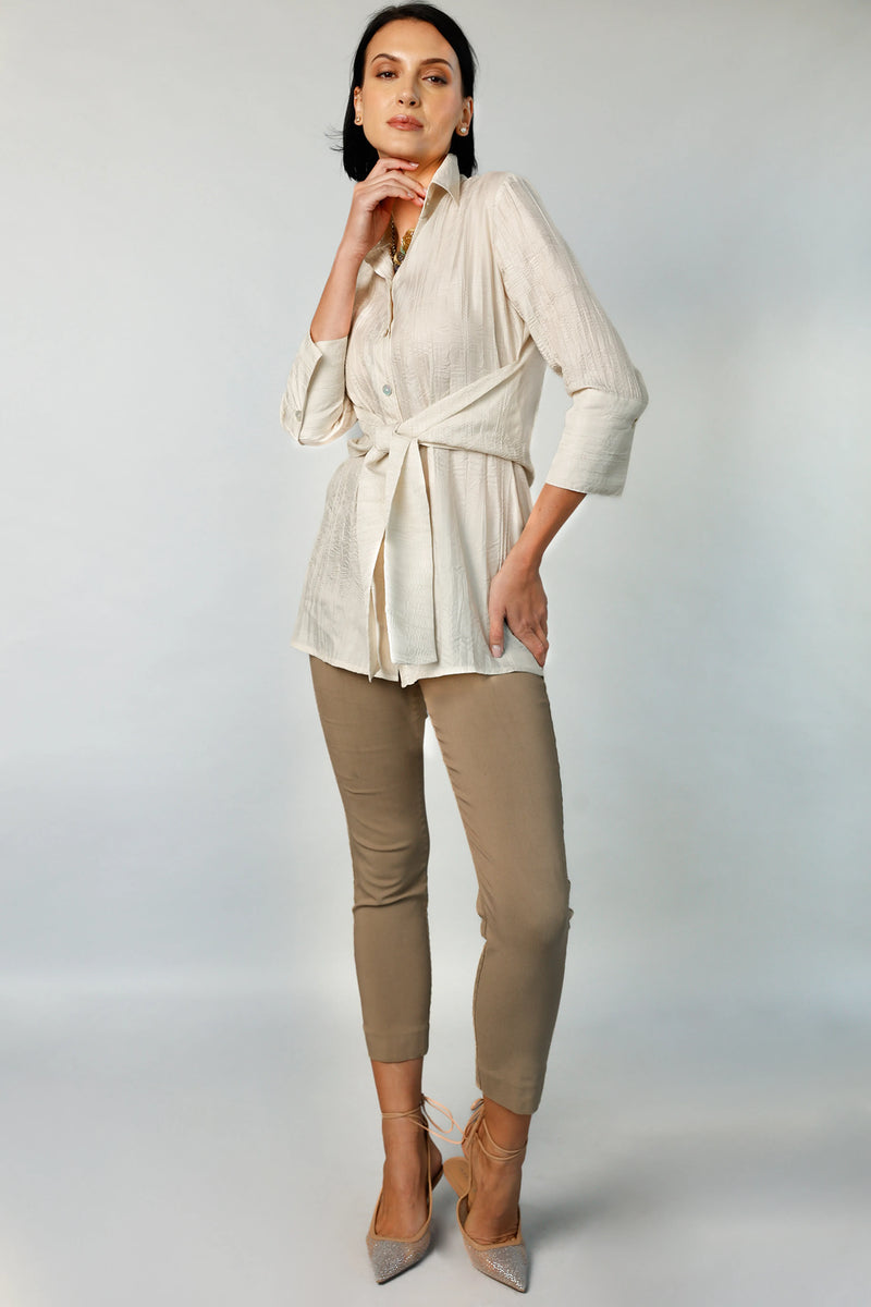 Rapture Tunic - Natural Off White | Women's Blouse