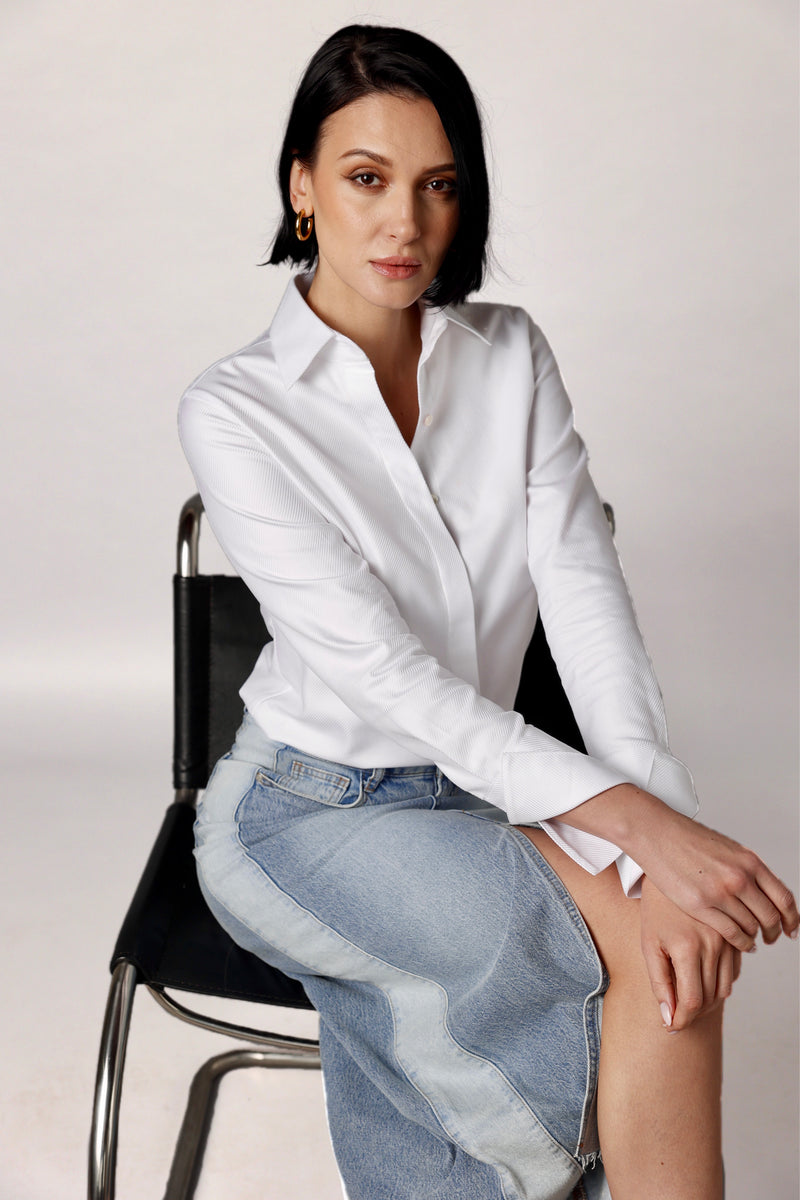 Attitude - White Twill