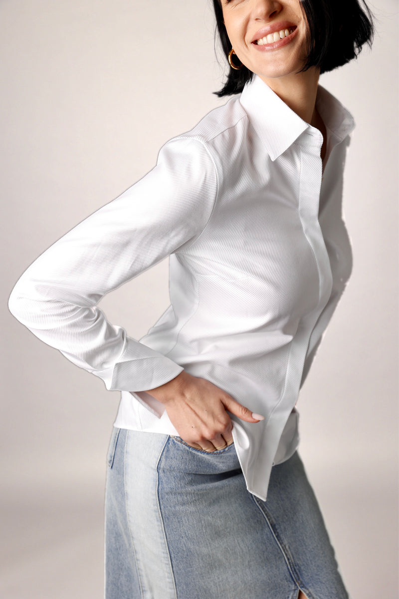 Attitude - White Twill