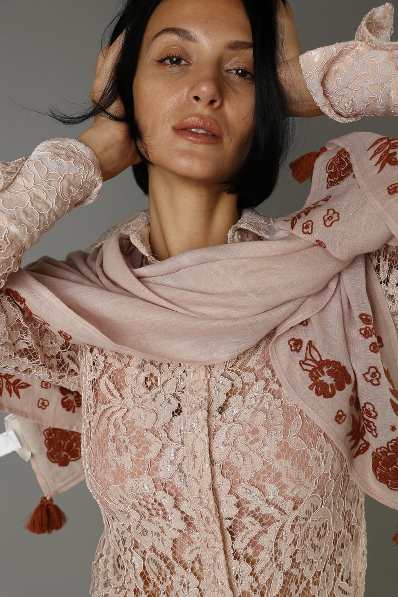 Attitude - French Lace Powder Pink