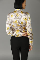 Attitude - Yellow Flower Painting