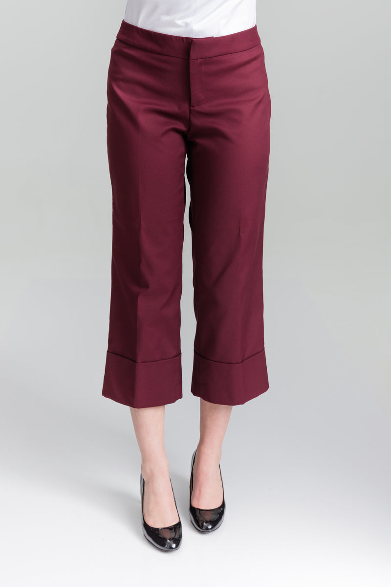 Wide-Cuff Capri - Farinaz Taghavi