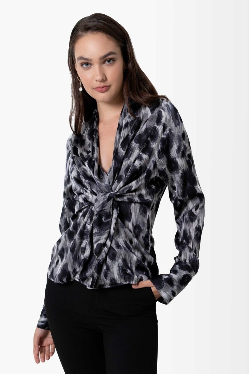 Radiant Blouse - Leopard