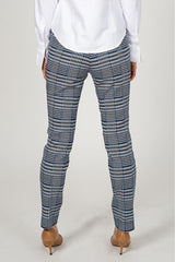 Navy Pattern Pant Legging