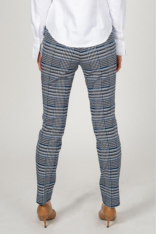 Navy Pattern Pant Legging