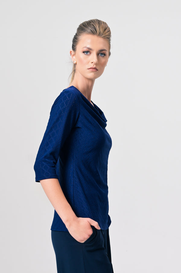 Fab - Navy Lace - Farinaz Taghavi