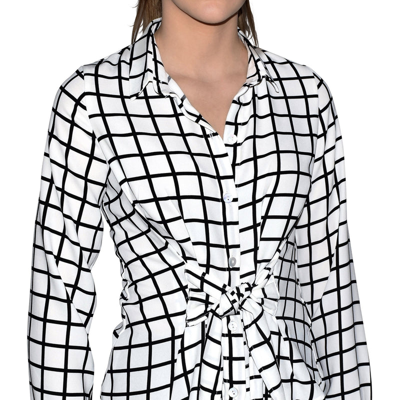 Slim - Cream Shirt - Farinaz Taghavi