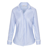 Double Collar - Powder Blue Stripe