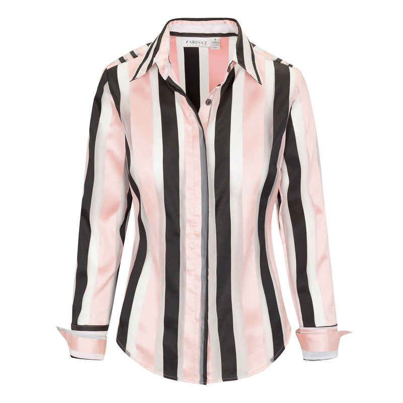 Attitude - Pink/Black Stripe