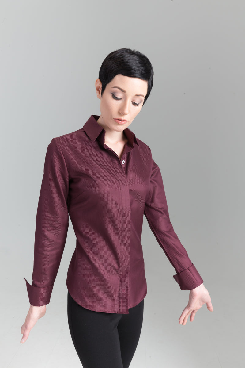 Attitude - Wine Shirt - Farinaz Taghavi