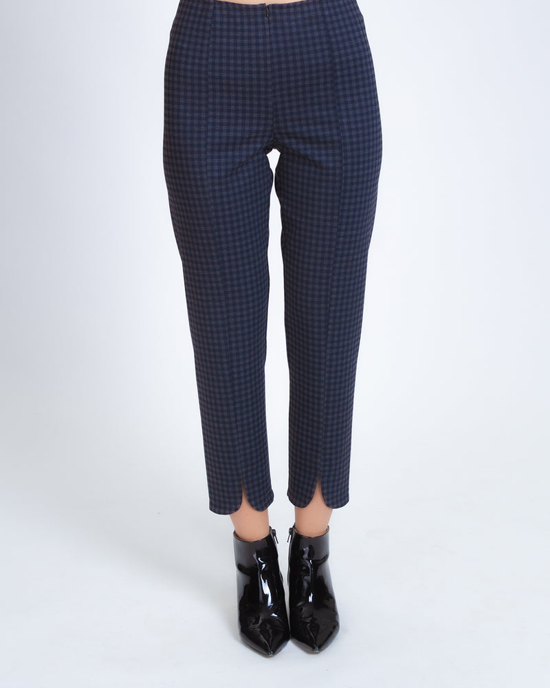 Signature Pant - Plaid Navy