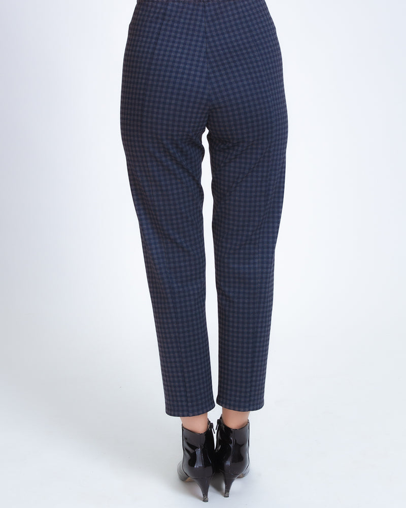 Signature Pant - Plaid Navy